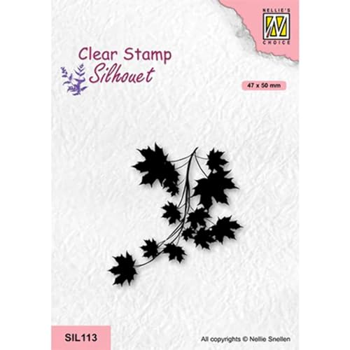 Stempel - Clear stamp - Maple Branch von Nellie's Choice