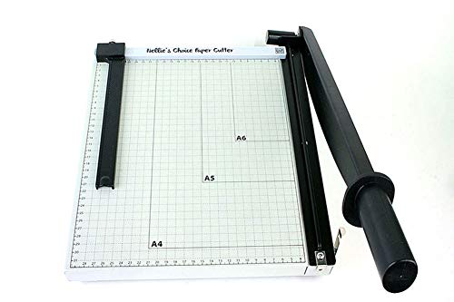 XL Metal Papercutter with slider - 30cm von Nellie's Choice