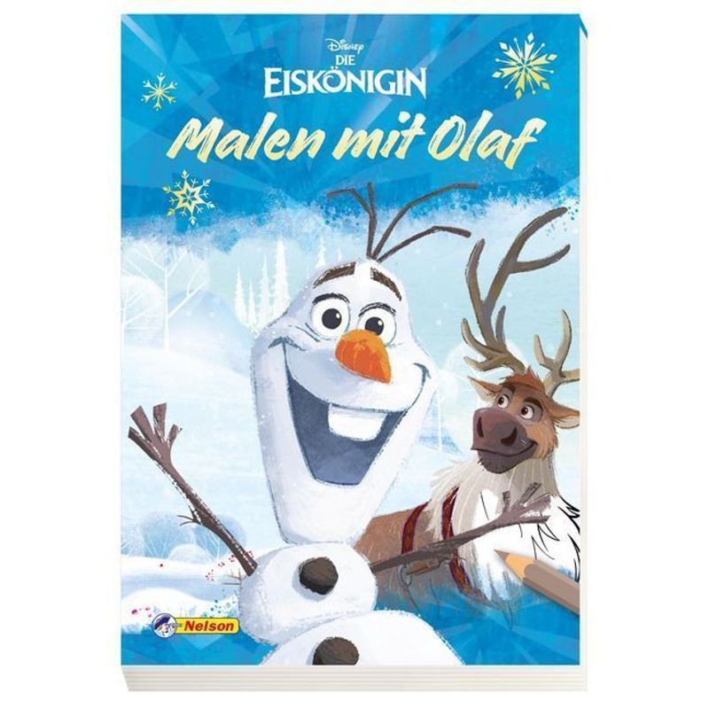 Disney Die Eiskönigin: Malen Mit Olaf, Kartoniert (TB) von Nelson