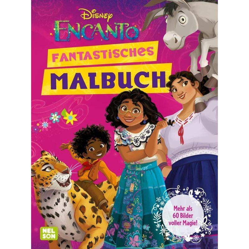 Disney Encanto: Fantastisches Malbuch, Kartoniert (TB) von Nelson
