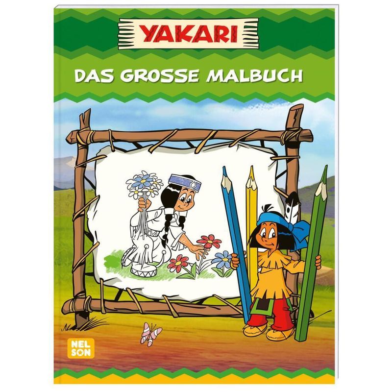 Yakari: Das Große Malbuch, Kartoniert (TB) von Nelson