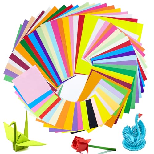 Nelxsene 400 Blatt Origami Papier 20 Farben Faltpapier 10x10&15x15&20x20cm Buntes Papier Doppelseitiges Farbiges Origami-Set für Gestalten und Basteln Weihnachten DIY Familie Bastelprojekte Nelxsene 400 Blatt Origami Papier 20 Farben Faltpapier 10x10&15x15&20x20cm Buntes Papier Doppelseitiges Farbiges Origami-Set für Gestalten und Basteln Weihnachten DIY Familie Bastelprojekte von Nelxsene
