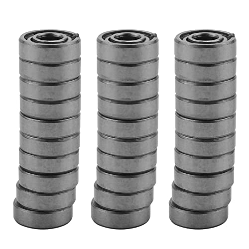 Nemeae 30Pcs 695Z 5mm x 13mm x 4mm Mini Rillenkugellager Kugellager von Nemeae