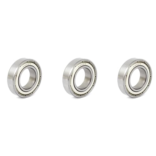 Nemeae 3X 6902Z 15 x 28 x 7mm Metall Geschirmt Miniatur Tiefe Rille Radial Kugellager von Nemeae