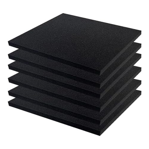 Nemeae 6 Blatt Polyurethan-Schaumstoff, Schaumstoffpolster für die Verpackung von Werkzeugkoffern, 40 x 30 x 3 cm Nemeae 6 Blatt Polyurethan-Schaumstoff, Schaumstoffpolster für die Verpackung von Werkzeugkoffern, 40 x 30 x 3 cm von Nemeae