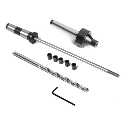 Nemeae Bohrfutter-Set für PM-002/MT1 mit 5 Ringen, 7-mm-Bohrer und Bohrfutter-Sparer, MT1 für die Holzbearbeitung Nemeae Bohrfutter-Set für PM-002/MT1 mit 5 Ringen, 7-mm-Bohrer und Bohrfutter-Sparer, MT1 für die Holzbearbeitung von Nemeae