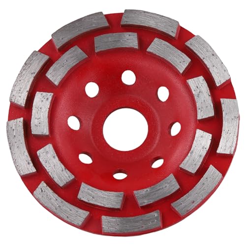 Nemeae Diamantschleifscheibe Doppelreihiger Becher für das Schleifen und Polieren Von Steinmetallverarbeitung Trennscheibe 115mm von Nemeae