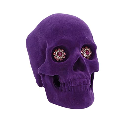 Nemesis Now Schädel mit Schmucksteinen, Violett, 18,7 cm, 18.7cm Nemesis Now Schädel mit Schmucksteinen, Violett, 18,7 cm, 18.7cm von Nemesis Now