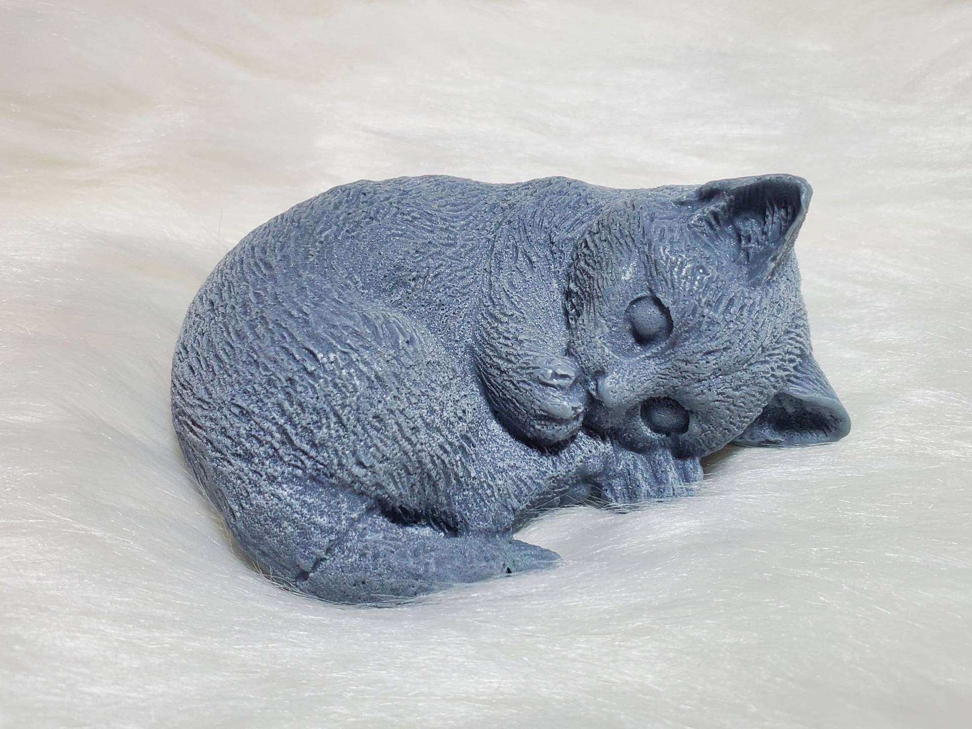 Schlafende Katze Formseife Benutzerdefinierte Duft Und Farbe, Eselmilchseife Schlafende Katze Formseife Benutzerdefinierte Duft Und Farbe, Eselmilchseife von NemesisBoutique