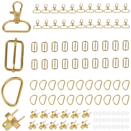 76 Stück 32mm taschenzubehör zum nähen mit 22 d ringe 22 Karabinerhaken SchlüSselanhänger Gold 20 Leiterschnalle 12 Magnetknopf Metall Karabinerhaken für Taschen,Basteln,Handtaschen,Handwerk 76 Stück 32mm taschenzubehör zum nähen mit 22 d ringe 22 Karabinerhaken SchlüSselanhänger Gold 20 Leiterschnalle 12 Magnetknopf Metall Karabinerhaken für Taschen,Basteln,Handtaschen,Handwerk von Nenull