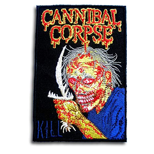 NeoRich Cannibal Corpse Death Metal Patch Badge Logo Emblem Embroidered Iron On Killer NeoRich Cannibal Corpse Death Metal Patch Badge Logo Emblem Embroidered Iron On Killer von NeoRich