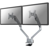 Neomounts Monitor-Halterung FPMA-D750D silber für 2 Monitore, Tischklemme, Tischbohrung von Neomounts