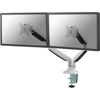 Neomounts Monitor-Halterung NM-D750 weiß für 2 Monitore, Tischklemme, Tischbohrung von Neomounts