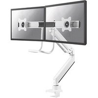 Neomounts Monitor-Halterung NM-D775DXWHITE schwarz für 2 Monitore, Tischklemme, Tischbohrung von Neomounts