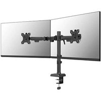 Neomounts Arm für Monitor-Halterung DS60-600BL2 schwarz für 2 Bildschirme, Tischbohrung von Neomounts