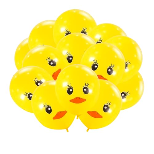 Nereds Gelbe Enten-Latex-Luftballons mit Cartoon-Motiv, für Hochzeit, Geburtstag, Party, Babyparty, Klassenzimmer, Dekoration, 20 Stück Nereds Gelbe Enten-Latex-Luftballons mit Cartoon-Motiv, für Hochzeit, Geburtstag, Party, Babyparty, Klassenzimmer, Dekoration, 20 Stück von Nereds