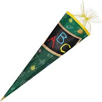 Nestler Tradition in Emotion Schultüte ABC 85,0 cm grün von Nestler Tradition in Emotion