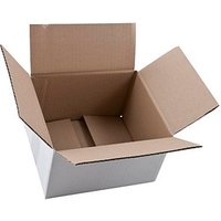 20 Nestler Wellpapp-Faltkartons 1-wellig weiß 22,0 x 19,0 x 13,7 cm Außenmaß 20 Nestler Wellpapp-Faltkartons 1-wellig weiß 22,0 x 19,0 x 13,7 cm Außenmaß von Nestler