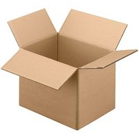 20 Nestler Wellpapp-Faltkartons 2-wellig braun 33,8 x 24,8 x 25,3 cm Außenmaß 20 Nestler Wellpapp-Faltkartons 2-wellig braun 33,8 x 24,8 x 25,3 cm Außenmaß von Nestler