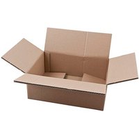 20 Nestler Wellpapp-Faltkartons 2-wellig braun 36,3 x 26,3 x 14,8 cm Außenmaß 20 Nestler Wellpapp-Faltkartons 2-wellig braun 36,3 x 26,3 x 14,8 cm Außenmaß von Nestler