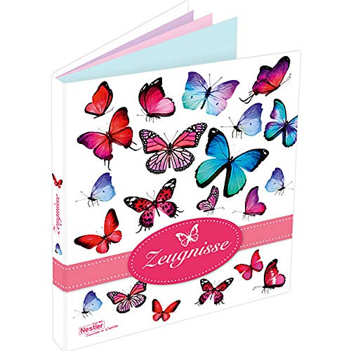 Nestler Zeugnismappe Schmetterlinge Ringbuch Ablage Zeugnisse Nestler Zeugnismappe Schmetterlinge Ringbuch Ablage Zeugnisse von Nestler