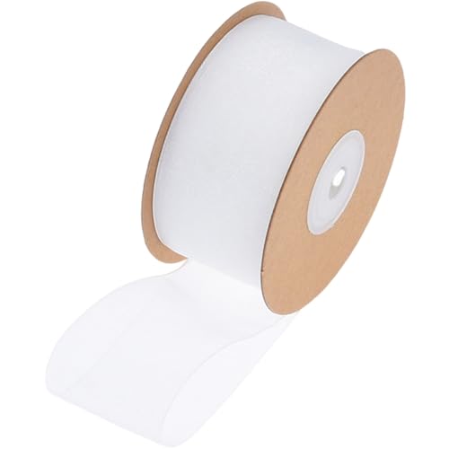 Organza -Band, 25 Meter Ribbon für Geschenkverpackung, Chiffon -Bänder Weiß für Handwerkshochzeit Weihnachtsdekorationen Valentinstag Geschenkverpackung Bogen machen Blumensträuße 1 Bündel Weihnachte Organza -Band, 25 Meter Ribbon für Geschenkverpackung, Chiffon -Bänder Weiß für Handwerkshochzeit Weihnachtsdekorationen Valentinstag Geschenkverpackung Bogen machen Blumensträuße 1 Bündel Weihnachte von NethCasti