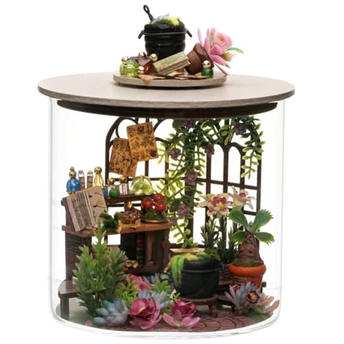 Netoches DIY Buchecken-Set für Erwachsene – Miniatur-Puppenhaus aus – für Sammler, Gartenhütte DIY Netoches DIY Buchecken-Set für Erwachsene – Miniatur-Puppenhaus aus – für Sammler, Gartenhütte DIY von Netoches