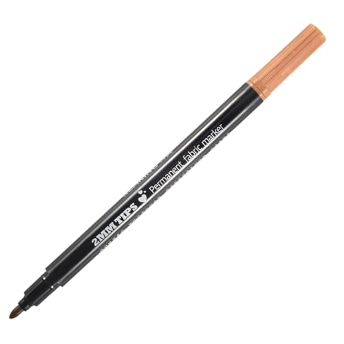 Nettoppo 1 x Fabric Marker Pens Permanent Farben Für Diy Textile Kleidung T-Shirt Schuhe von Nettoppo