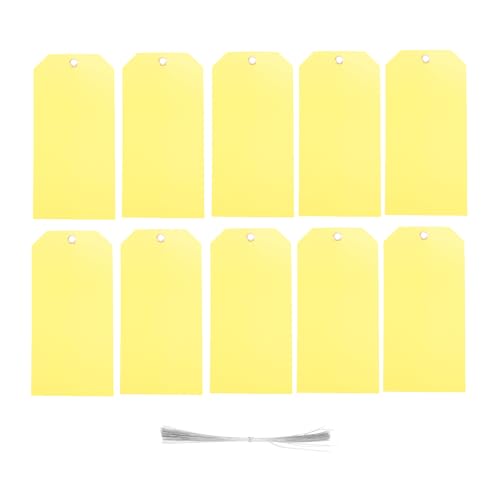 Nettoppo 100 Stück 15,9 cm X 7,9 cm Kunststoff-Versandaufkleber mit Draht, Langlebige Beschreibbare Anhängeetiketten, Versandaufkleber für Geräte, Autozubehörteile. Nettoppo 100 Stück 15,9 cm X 7,9 cm Kunststoff-Versandaufkleber mit Draht, Langlebige Beschreibbare Anhängeetiketten, Versandaufkleber für Geräte, Autozubehörteile. von Nettoppo