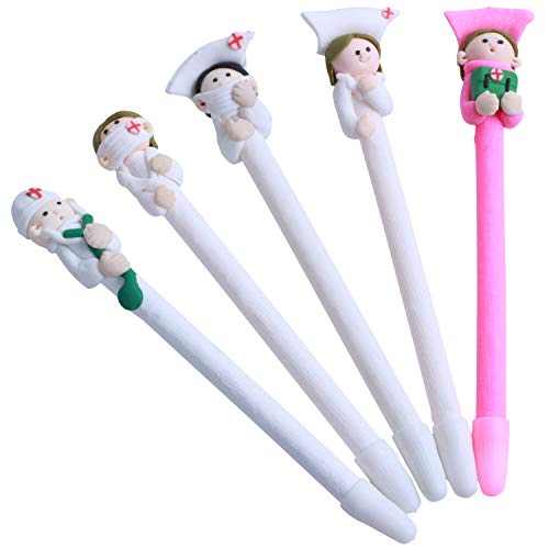 Nettoppo 12 Stueck Cartoon Arzt Krankenschwester Stil Kugelschreiber Krankenschwester Geschenk fuer Schule Familie Buero Krankenhaus Kinder Nettoppo 12 Stueck Cartoon Arzt Krankenschwester Stil Kugelschreiber Krankenschwester Geschenk fuer Schule Familie Buero Krankenhaus Kinder von Nettoppo