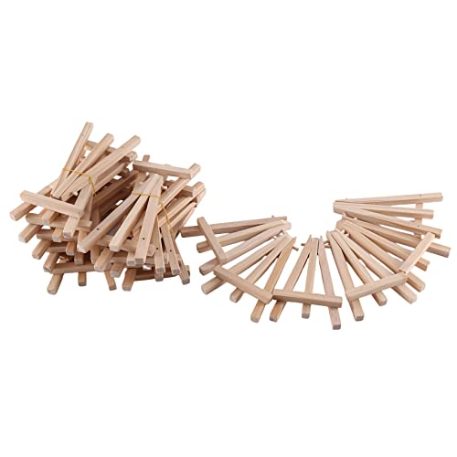 Nettoppo 24 Stück 12,7 cm Mini ständer, Staffeleien, Tisch ständer, geeignet für Kinder, Visiten karten Nettoppo 24 Stück 12,7 cm Mini ständer, Staffeleien, Tisch ständer, geeignet für Kinder, Visiten karten von Nettoppo