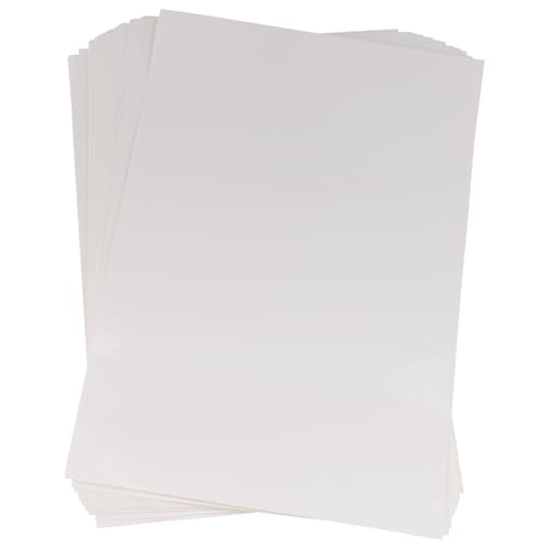 Nettoppo 50 Blatt A4 Selbst Klebendes Wasserdichtes Aufkleber Etikett Hoch Glanz Papier für Inkjet Drucker Kopierer Nettoppo 50 Blatt A4 Selbst Klebendes Wasserdichtes Aufkleber Etikett Hoch Glanz Papier für Inkjet Drucker Kopierer von Nettoppo