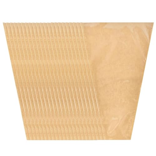 Nettoppo 50-Teilige Blumenhüllen für Blumenstrauß, Transparente Vorderseite Aus Kraftpapier, 14 X 22 Nettoppo 50-Teilige Blumenhüllen für Blumenstrauß, Transparente Vorderseite Aus Kraftpapier, 14 X 22 von Nettoppo