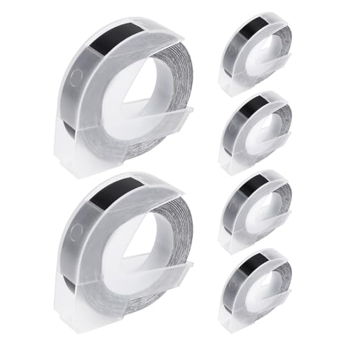 Nettoppo 6 StüCke Etikettenband Kompatibel mit PräGeetikettenband für Etikettendrucker 1880 E-101 9Mm X Nettoppo 6 StüCke Etikettenband Kompatibel mit PräGeetikettenband für Etikettendrucker 1880 E-101 9Mm X von Nettoppo