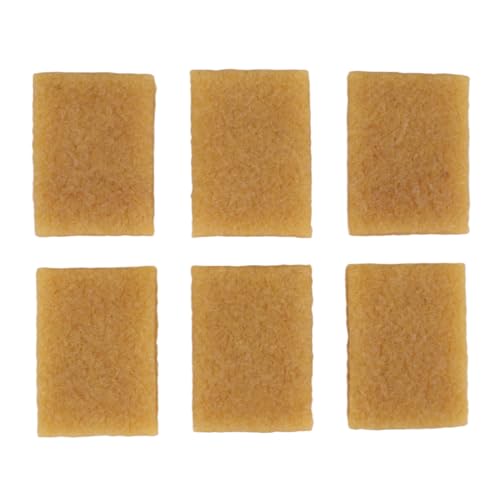 Nettoppo 6 StüCke Gummi Zement Radier Gummi, Leim LäUfer Radier Gummi, Leim RüCkstands Radier Gummi zum Entfernen Von Klebstoff und RüCkstäNden von Nettoppo