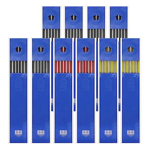 Nettoppo 60 StüCke 2,8 Mm Massives Zimmermannsbleistift Set Bleistift Minen für Zimmermanns Marker Bearbeitung Druck Bleistift Nettoppo 60 StüCke 2,8 Mm Massives Zimmermannsbleistift Set Bleistift Minen für Zimmermanns Marker Bearbeitung Druck Bleistift von Nettoppo