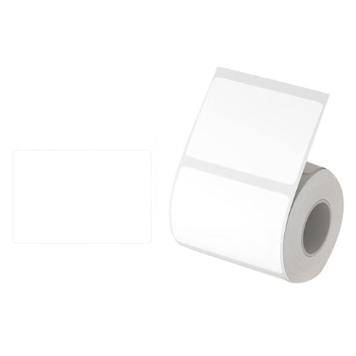 Nettoppo Etikettenband 50x30mm Wasserdichter Aufkleber 230 Papieretiketten- mit Selbstklebendem für B21/B3S Etikettendrucker Ersatzteile Zubehörteile von Nettoppo