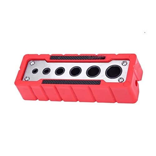 Nettoppo Taschenlocher-Locator, 6-In-1-Taschenlocher-Locator, Locher, Holzbearbeitungswerkzeug, 2 Mm–12 Mm, Selbstzentrierendes Vertikales Bohrführungsloch, Locato Nettoppo Taschenlocher-Locator, 6-In-1-Taschenlocher-Locator, Locher, Holzbearbeitungswerkzeug, 2 Mm–12 Mm, Selbstzentrierendes Vertikales Bohrführungsloch, Locato von Nettoppo
