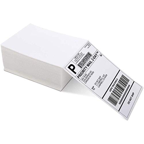 NetumScan Versand Thermaletiketten, 4 x 6 Zoll (100 mm x 150 mm), wasserdichte Etiketten für den Transport, BPA/BPS, 500 Packung von NetumScan