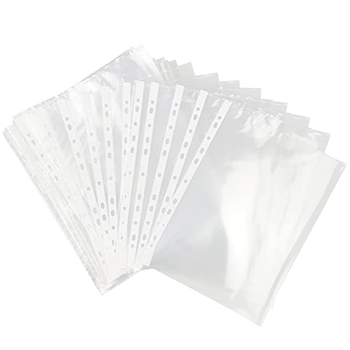 100 x Prospekthüllen DIN A4 Plastikhülle Klarsichthülle Klarsichtfolie PP-Folie farblos transparent glasklar gelocht zum Schutz von Papier Dokumente für Hefter Ordner 100 x Prospekthüllen DIN A4 Plastikhülle Klarsichthülle Klarsichtfolie PP-Folie farblos transparent glasklar gelocht zum Schutz von Papier Dokumente für Hefter Ordner von Netuno