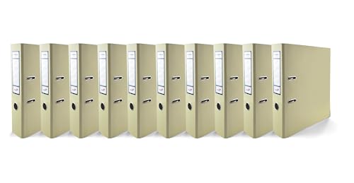 Netuno 10x Akten-Ordner Vanille glänzend DIN A4 Ekobox Premium Edition 2-Ring-Mechanik Ringorder A4 75 mm Kunststoff Ordner breit Büroordner Plastikordner Briefordner Ringmappe breiter Aktenordner Netuno 10x Akten-Ordner Vanille glänzend DIN A4 Ekobox Premium Edition 2-Ring-Mechanik Ringorder A4 75 mm Kunststoff Ordner breit Büroordner Plastikordner Briefordner Ringmappe breiter Aktenordner von Netuno