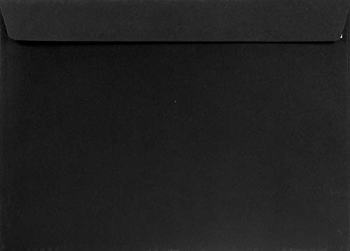 Netuno 200x Schwarz Brief-Umschläge DIN C4 ohne Fenster 229x 324 mm gerade Klappe haftklebend 120g Burano Nero farbige Brief-Kuverts groß Geschäfts-Umschläge C4 Briefhüllen Versandtaschen schwarz Netuno 200x Schwarz Brief-Umschläge DIN C4 ohne Fenster 229x 324 mm gerade Klappe haftklebend 120g Burano Nero farbige Brief-Kuverts groß Geschäfts-Umschläge C4 Briefhüllen Versandtaschen schwarz von Netuno