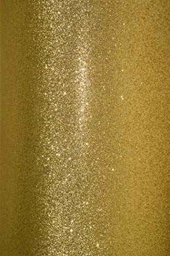 25 x Gold Glitzer Karton DIN A4 210×297 mm 210g Aster Glitter Dekorkarton Gold glänzend Effekt-Karton farbig Glitter-Karton Bastel-Karton mit Glitzer zum Basteln und Dekorieren 25 x Gold Glitzer Karton DIN A4 210×297 mm 210g Aster Glitter Dekorkarton Gold glänzend Effekt-Karton farbig Glitter-Karton Bastel-Karton mit Glitzer zum Basteln und Dekorieren von Netuno