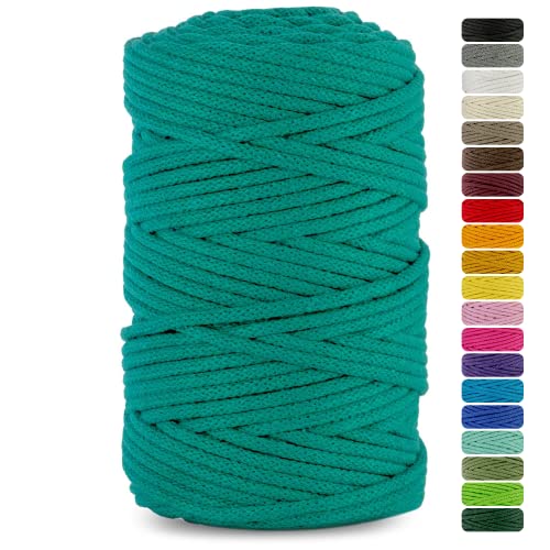 Netuno 1x Makramee Garn Türkis 3 mm 100 m Baumwollkordel mit Baumwollkern Bastel-Garn Makramee Naturbaumwolle Baumwollgarn Bastelschnur Baumwollfaden Makramee Schnur Garn Makramee Baumwollkordel Netuno 1x Makramee Garn Türkis 3 mm 100 m Baumwollkordel mit Baumwollkern Bastel-Garn Makramee Naturbaumwolle Baumwollgarn Bastelschnur Baumwollfaden Makramee Schnur Garn Makramee Baumwollkordel von Netuno