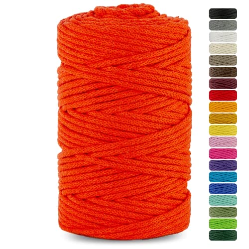 Netuno 1x Makramee Garn Orange 3 mm 100 m Baumwollkordel mit Baumwollkern Bastel-Garn Makramee Naturbaumwolle Baumwollgarn Bastelschnur Baumwollfaden Makramee Schnur Garn Makramee Baumwollkordel Netuno 1x Makramee Garn Orange 3 mm 100 m Baumwollkordel mit Baumwollkern Bastel-Garn Makramee Naturbaumwolle Baumwollgarn Bastelschnur Baumwollfaden Makramee Schnur Garn Makramee Baumwollkordel von Netuno