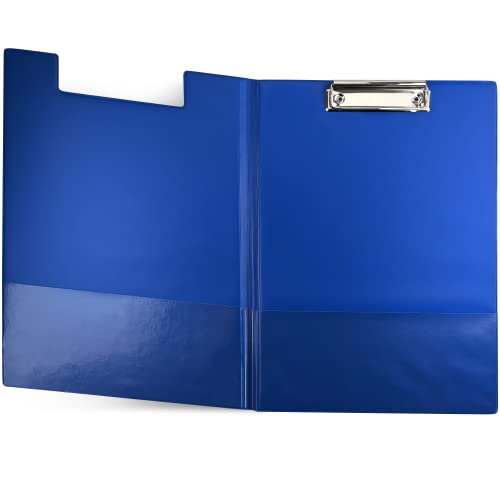 Netuno 1 Stück Klemmbrett-Mappe A4 mit Clip Blau mit Deckel Schreibbrett Metallklemme Hartplatte Kunststoff Schreibmappe Schreibblock Clipboard Dokumentenhalter Netuno 1 Stück Klemmbrett-Mappe A4 mit Clip Blau mit Deckel Schreibbrett Metallklemme Hartplatte Kunststoff Schreibmappe Schreibblock Clipboard Dokumentenhalter von Netuno