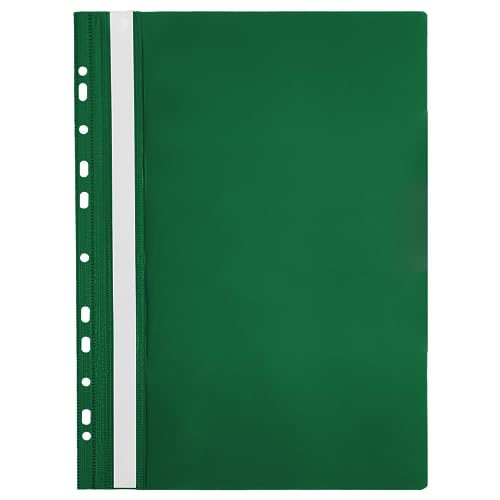 Netuno 1 Stück Schnellhefter grün a4 mit Lochung Schnellhefter bunt Kunststoff für Ordner a4 Bürobedarf Sichthefter a4 Eurolochung Plastikhefter PP Folie farbig für Schule Büro zum Abheften Netuno 1 Stück Schnellhefter grün a4 mit Lochung Schnellhefter bunt Kunststoff für Ordner a4 Bürobedarf Sichthefter a4 Eurolochung Plastikhefter PP Folie farbig für Schule Büro zum Abheften von Netuno