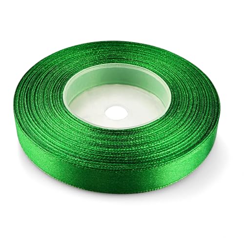 Netuno 1x Satinband Grasgrün 12 mm x 32 m Schleifenband bunt Geschenkband farbig Dekoband Stoffband Satinrolle Satinbänder Schleife Geschenk Verpacken Dekoration Satinband Rolle ribbon silk Netuno 1x Satinband Grasgrün 12 mm x 32 m Schleifenband bunt Geschenkband farbig Dekoband Stoffband Satinrolle Satinbänder Schleife Geschenk Verpacken Dekoration Satinband Rolle ribbon silk von Netuno