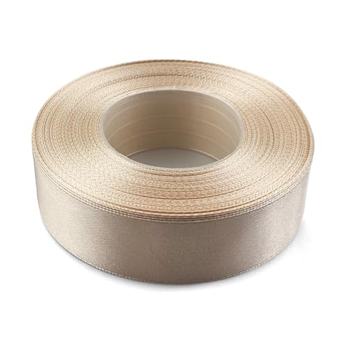 Netuno 1x Satinband Cappuccino 25 mm x 32 m Schleifenbänder bunt Geschenkbänder farbig Dekobänder Stoff Geschenk Schleife Satinrolle Polyester Soffbänder Schmuck Bänder farbig silk ribbon Netuno 1x Satinband Cappuccino 25 mm x 32 m Schleifenbänder bunt Geschenkbänder farbig Dekobänder Stoff Geschenk Schleife Satinrolle Polyester Soffbänder Schmuck Bänder farbig silk ribbon von Netuno