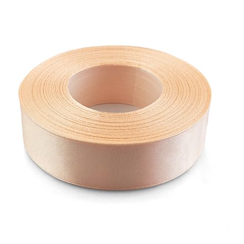 Netuno 1x Satinband Hellcreme 25 mm x 32 m Schleifenband Geschenkband Dekoband Stoffband bunt Satinrolle farbig Bänder für Hochzeit Taufe Erstkommunion Geburtstag Weihnachten Ostern silk ribbon Netuno 1x Satinband Hellcreme 25 mm x 32 m Schleifenband Geschenkband Dekoband Stoffband bunt Satinrolle farbig Bänder für Hochzeit Taufe Erstkommunion Geburtstag Weihnachten Ostern silk ribbon von Netuno